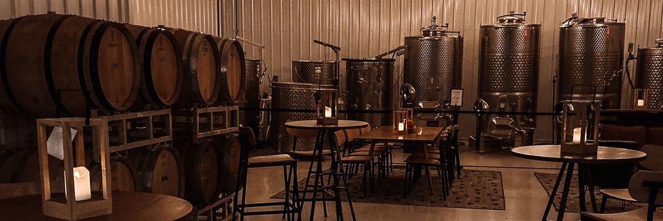 Private event spaces at 20 deep - winemaker's Den